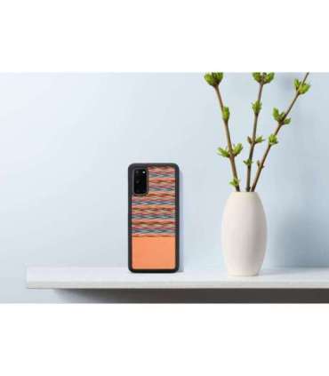 MAN&WOOD case for Galaxy S20 browny check black