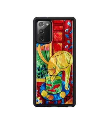 iKins case for Samsung Galaxy Note 20 cat with red fish