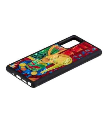 iKins case for Samsung Galaxy Note 20 cat with red fish