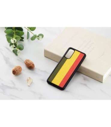 MAN&WOOD case for Galaxy S20 reggae black