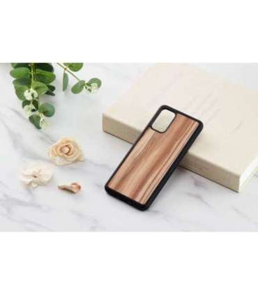 MAN&WOOD case for Galaxy S20+ cappuccino black