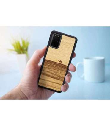 MAN&WOOD case for Galaxy S20+ terra black