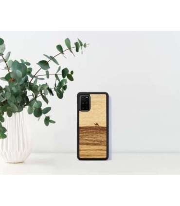 MAN&WOOD case for Galaxy S20+ terra black