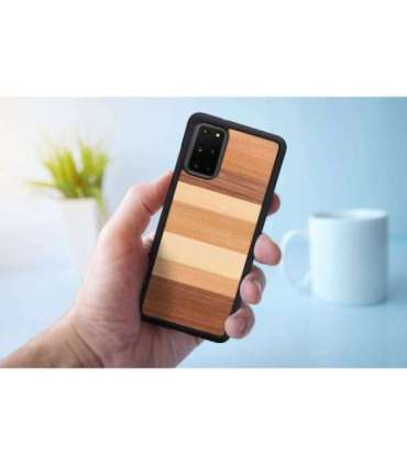 MAN&WOOD case for Galaxy S20+ sabbia black