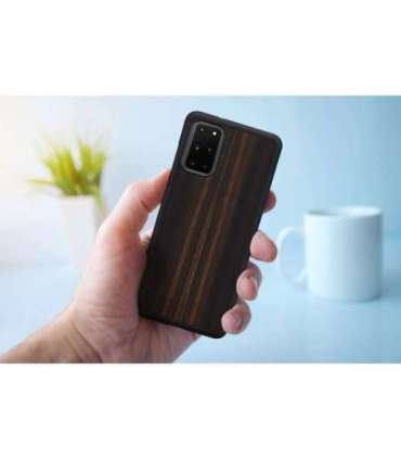 MAN&WOOD case for Galaxy S20+ ebony black