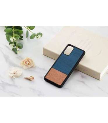 MAN&WOOD case for Galaxy S20+ denim black