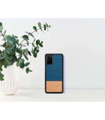 MAN&WOOD case for Galaxy S20+ denim black