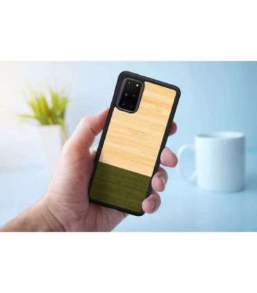 MAN&WOOD case for Galaxy S20+ bamboo forest black