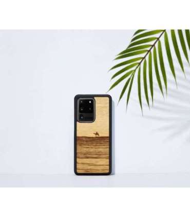 MAN&WOOD case for Galaxy S20 Ultra terra black