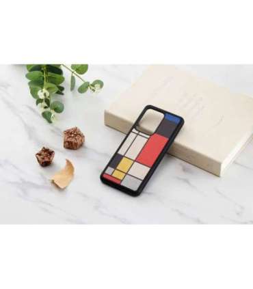 MAN&WOOD case for Galaxy S20 Ultra mondrian wood black