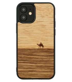 MAN&WOOD case for iPhone 12 mini terra black