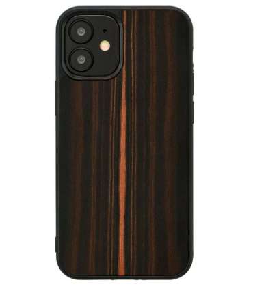 MAN&WOOD case for iPhone 12 mini ebony black