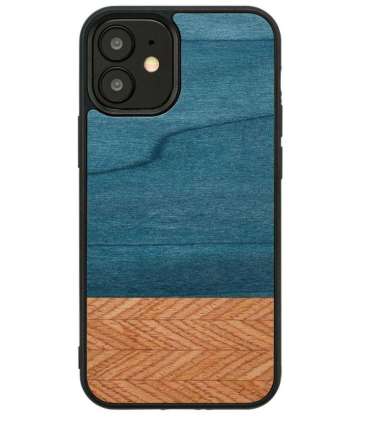MAN&WOOD case for iPhone 12 mini denim black