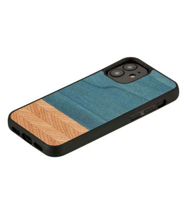 MAN&WOOD case for iPhone 12 mini denim black