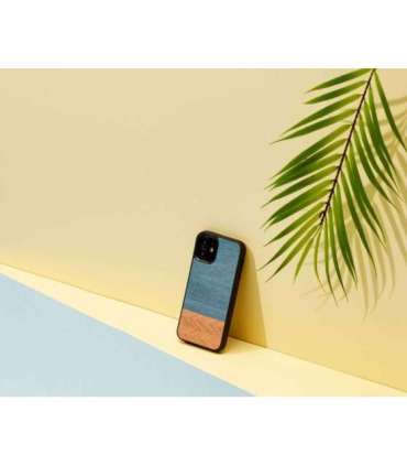 MAN&WOOD case for iPhone 12 mini denim black