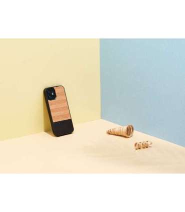 MAN&WOOD case for iPhone 12 mini herringbone nero black