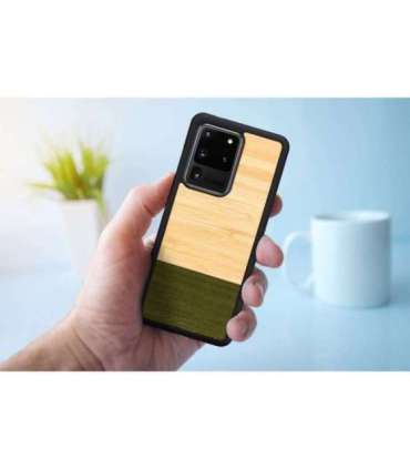 MAN&WOOD case for Galaxy S20 Ultra bamboo forest black