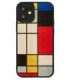 MAN&WOOD case for iPhone 12 mini mondrian wood black