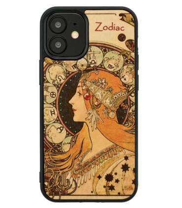 MAN&WOOD case for iPhone 12 mini zodiac black