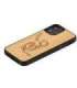 MAN&WOOD case for iPhone 12 mini cat with red fish