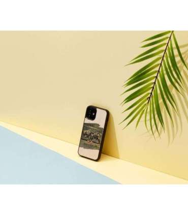 MAN&WOOD case for iPhone 12 mini white bull