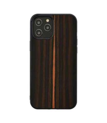 MAN&WOOD case for iPhone 12/12 Pro ebony black