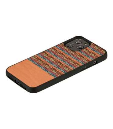 MAN&WOOD case for iPhone 12/12 Pro browny check black