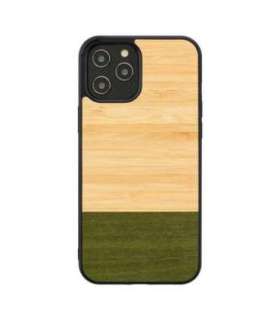MAN&WOOD case for iPhone 12/12 Pro bamboo forest black