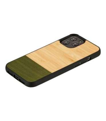 MAN&WOOD case for iPhone 12/12 Pro bamboo forest black