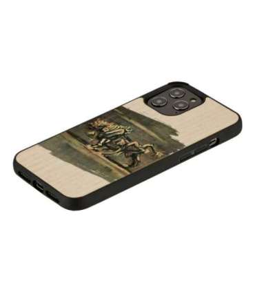 MAN&WOOD case for iPhone 12/12 Pro white bull