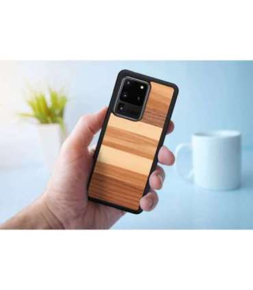 MAN&WOOD case for Galaxy S20 Ultra sabbia black