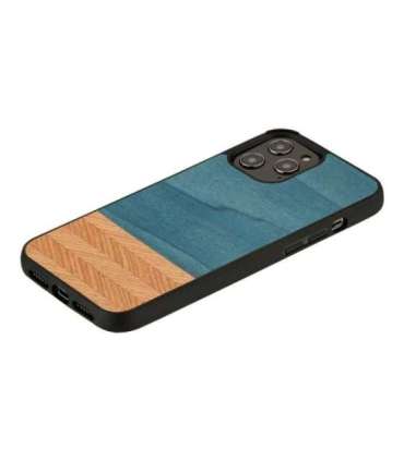 MAN&WOOD case for iPhone 12 Pro Max denim black