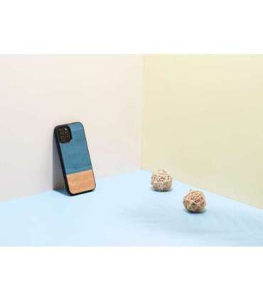 MAN&WOOD case for iPhone 12 Pro Max denim black