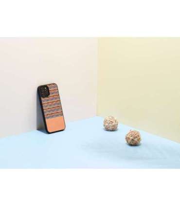MAN&WOOD case for iPhone 12 Pro Max browny check black