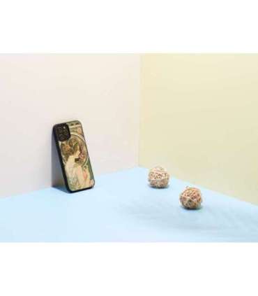 MAN&WOOD case for iPhone 12 Pro Max primrose black