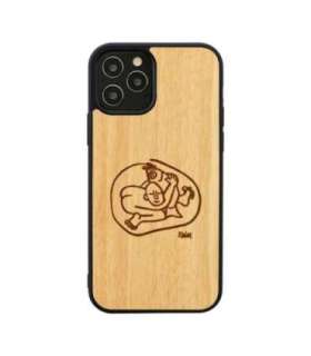 MAN&WOOD case for iPhone 12 Pro Max child with fish