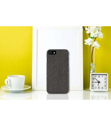 MAN&WOOD case for iPhone 7/8 carbalho black