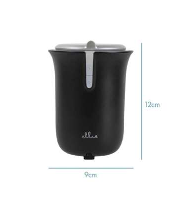 Ellia ARM-285BLK-WW Portable Ultrasonic Aromal Diffuser