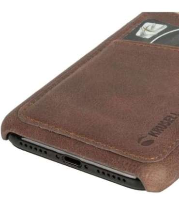 Krusell Sunne 2 Card Cover Apple iPhone X vintage cognac (61104)