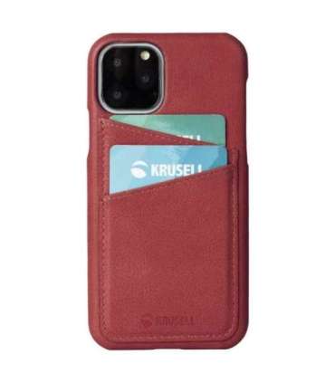 Krusell Sunne CardCover Apple iPhone 11 Pro Max vintage red (61795)