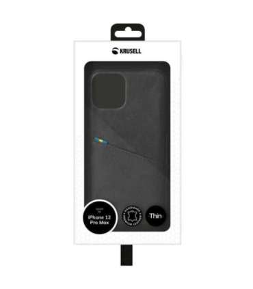 Krusell Sunne CardCover Apple iPhone 12 Pro Max vintage black (62177)