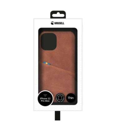 Krusell Sunne CardCover Apple iPhone 12 Pro Max vintage cognac (62176)