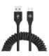 Tellur Data Cable Extendable USB to Type-C 3A 1.8m Black