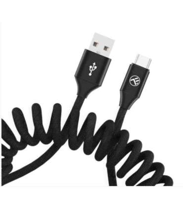 Tellur Data Cable Extendable USB to Type-C 3A 1.8m Black