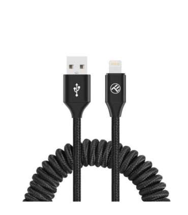 Tellur Data Cable Extendable USB to Lightning 3A 1.8m Black