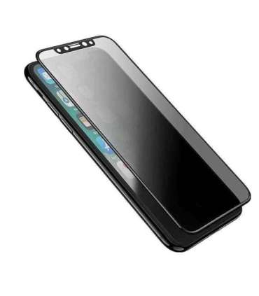 Devia Real Series 3D Full Screen Privacy Tempered Glass iPhone XS Max (6.5) black