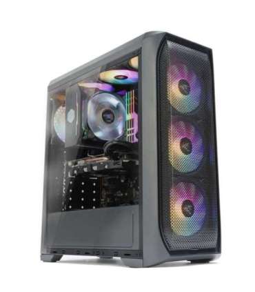 Zalman N5 MF ATX, RGB fan x4, Mesh