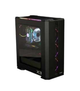 Zalman X3 BLACK ATX, ARGB fan x4, T/G