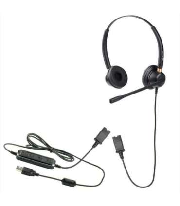 Tellur Voice 520N Binaural USB black