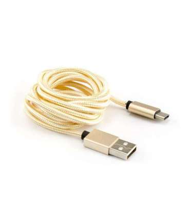Sbox USB-TYPEC-15G USB-Type C M/M 1.5m Fruity Gold